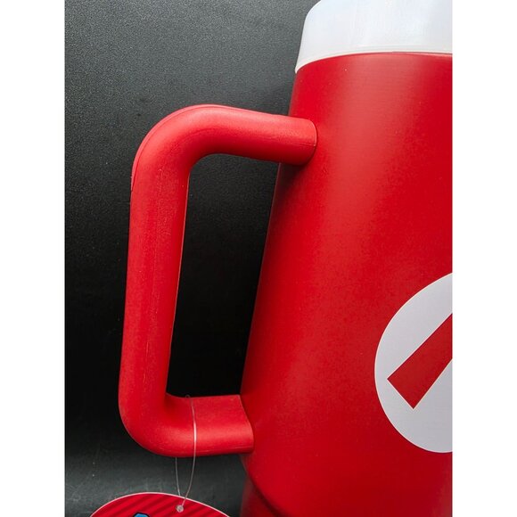 Super Mario 40oz Metal Tumbler With Straw Red - Picture 4 of 8